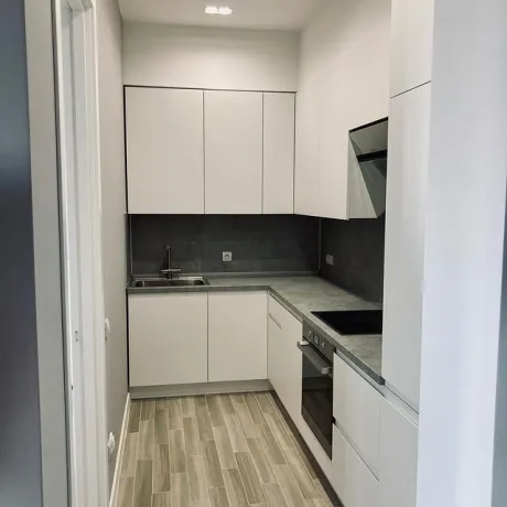 Современный кухонный гарнитур угловой