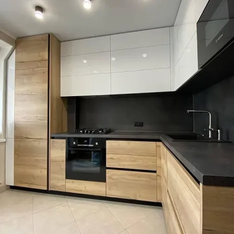 Кухня угловой формы