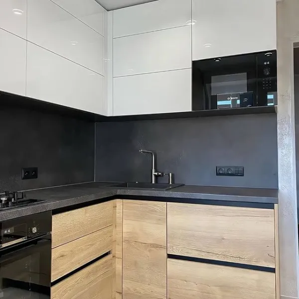 Кухня угловой формы — заказать в Минске