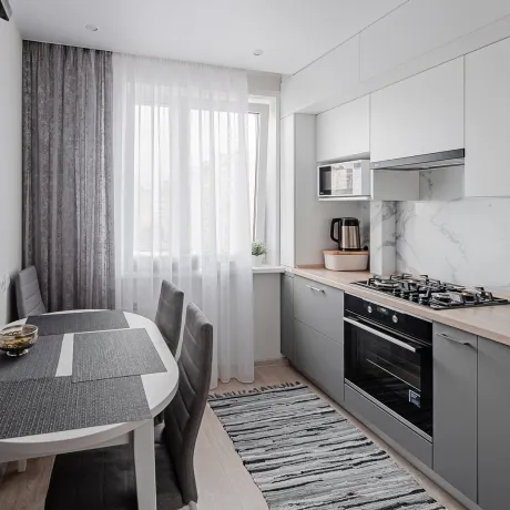 Современная кухня прямая