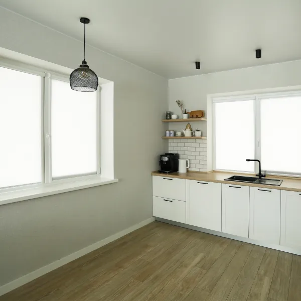 Светлая кухня с классическими фасадами — заказать в Минске