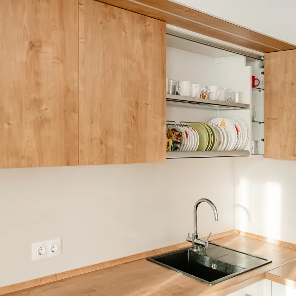 Угловая кухня с островом — заказать в Минске