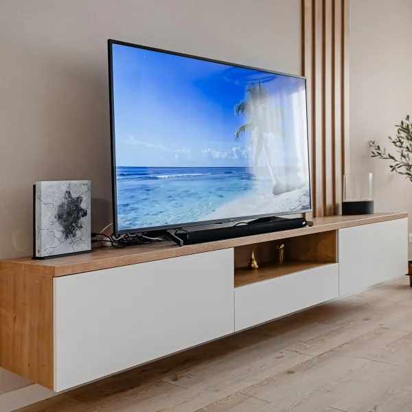 Подвесная консоль для TV — заказать в Минске